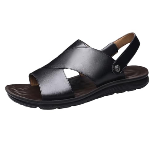 Men's Hiking Sandals Athletic Water Shoes Open Toe Outdoor Summer Slide Sandals for Beach Fisherman Walking Slippers