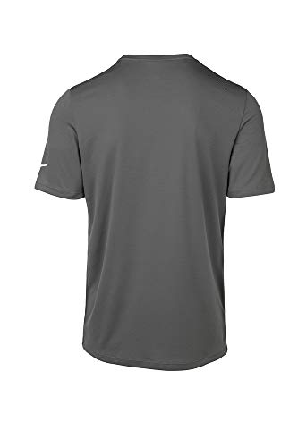 Mizuno Mens Tee Training Apparel, Charcoal, Large Us #TOP1