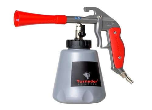 TORNADOR Pistola de limpieza de aire pulsado para coche Z-010RS para limpieza de alfombras y asientos interiores de vehículos automóviles