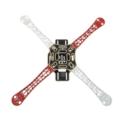 Image of F450 Q450 Quadcopter Frame Kit with Integrated PCB for ESC Connections, Durable Glass Fiber and Nylon Arms, Lightweight Multi-Rotor Drone Frame for DIY Drone Builders