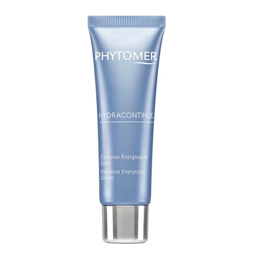 Phytomer Hydracontinue Radiance Hydrating Face Cream | Energizing & Restoring Moisturizer to Help Relieve Dry Skin | Lightweight Daily Skin Cream (50 ml)