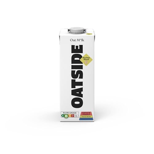Image of Oatside Oat Milk Barista Blend, No Added Sugar 100% Plant Based Beverage, 33.81 fl oz ℮ 1 l