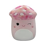 Squishmallows Oficial Kellytoy Food Squad Plush Toys Soft Plush Animal (8 Inch, Molly Pink Mushroom)