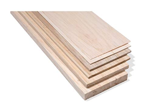 Amati Legno di Balsa - Fascia da 2 mm x 10 cm