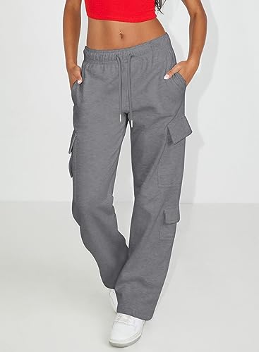 BZB-Womens-Cargo-Sweatpants-Elastic-High-Waisted-Drawstring-Joggers-Pants-Baggy-Straight-Leg-Y2K-Trousers-with-Pockets