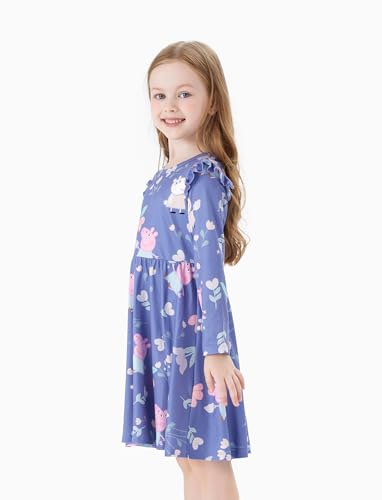 Robe Peppa Pig imprimé fleuri parfaite pour un anniversaire en automne - 2