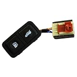 Car Fuel Tank & Rear Trunk Lid Switch Assembly Black, Fits for 2011-2014 Hyundai Sonata, Replaces OEM 93700-3S000-RY, SW127