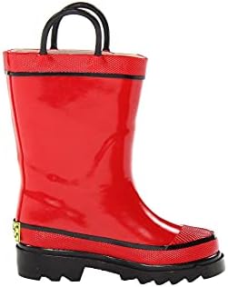 Western Chief Kids Firechief 2 Rainboot (Toddler/Little Kid/Big Kid) Red 3 Little Kid M | Image 5