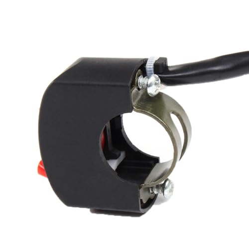 Interruptor intermitente universal con cable de dos nucleos y boton pulsador estable DC12V para moto 5