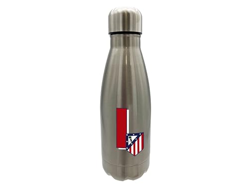 CYPBRANDS Atlético de Madrid - Botella Agua de Acero Inoxidable,...