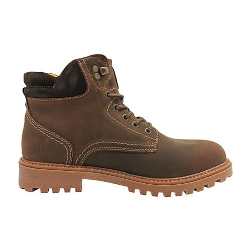 Bottes à lacets Lumberjack River avec semelle crantée homme
