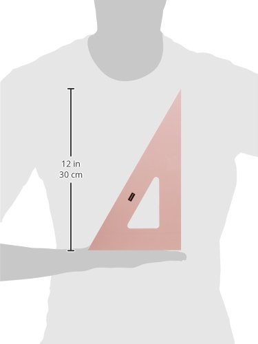 Amazon.co.jp: ウチダ スモーク三角定規 30cm×2mm 1-809-8302
