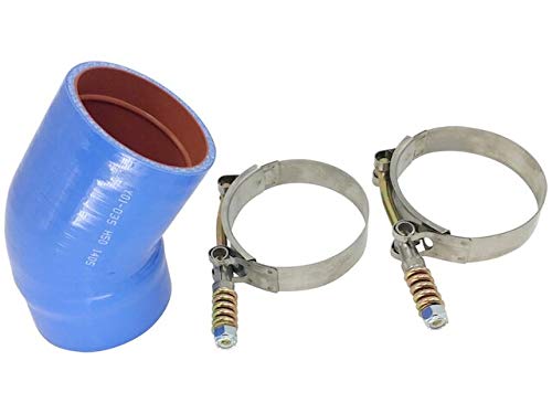 Turbocharger Inlet Hose - with Clamps - Compatible with 2005-2007 Ford F-250 Super Duty 6.0L V8 Turbo Diesel