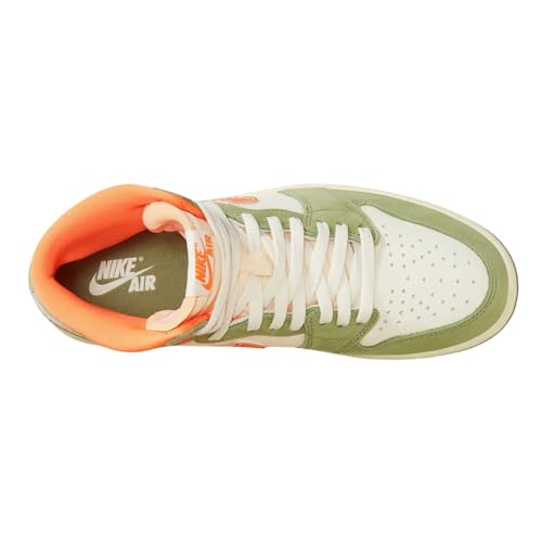 Nike Air Jordan 1 Retro High OG Craft - Celadon / Sky J Light Olive / Bright Mandarin / Coconut Milk / Pale Ivory4