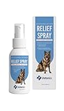 Vetenix Hot Spot Spray for Dogs Healing Aid for Skin Sores, Irritations & Redness | Anti-Itch Relief to Stop Chewing & Licking | Safe, Non-Toxic HOCl Formula for All Animals | 3.38 fl oz