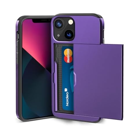 ACOCOBUY iPhone 13 Shockproof Wallet Case Cover