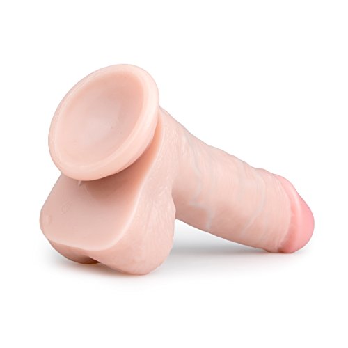Realistische huidkleurige dildo - 17,5 cm - Afbeelding 5