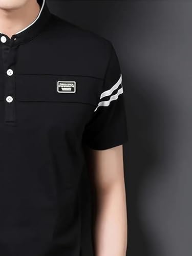 Image of Lymio Polo T Shirt for Men || T Shirt for Man || Collar T Shirt Style Men (Packs Also Available) (Polo-77-80)