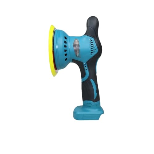 AOUGN電動ポリッシャー 車 、ポリッシャー、 8段変速 、偏心シャフト振動、クイックディスク交換、簡単操作、銅線モーター、多段速度調整、ワックス 、鏡面磨き、 傷消し 、車両メンテナンス 洗車用 (モデルA:リチウム電池1個,ブルー)