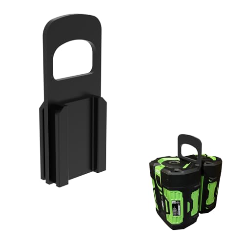Fuwkeo Double Battery Holder for E.G.O 56V Power Tools - Secure 2-Battery Carrier Compatible with E.G.O Lithium-Ion Batteries
