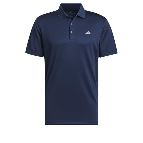 Adidas Polo de Golf Extensible pour Homme avec Logo sur la Poitrine Gauche