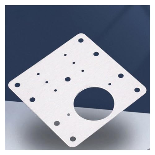 Placa de reparación de bisagra para arreglar armarios rotos de acero inoxidable 6