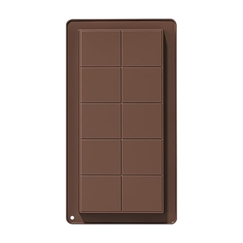 Molde rectangular de chocolate profundo de silicona con 6 huecos, antiadherente, de barritas de proteínas caseras y energéticas para barras de chocolate