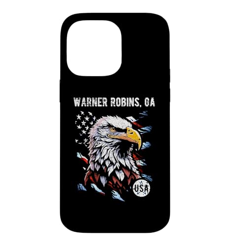 Warner Robins GA �����I�ȃC�[�O�� �A�����J���� �A���e�B�[�N���f�U�C�� �X�}�z�P�[�X iPhone 14 Pro Max �p