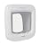 PetSafe Microchip Cat Door, Exterior or Interior Pet Door - Multi-User RFID Access Up to 40 Pets, 4-Way Locking, Weatherproof, DIY Easy Install, Hardware Kit; Privacy for Cat Litter Box or Pet Feeder
