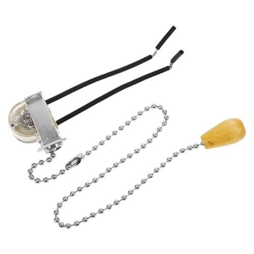 Interruptor de tirón HOMSFOU para lámparas de techo pack de 4 cadenas de luz duraderas 4
