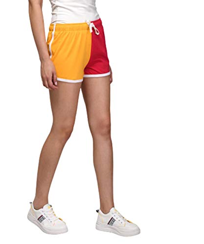 Image of KOTTY Women's Night Shorts(LightYellow&Red,26)