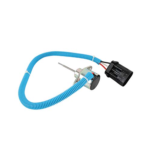 Notonmek 1E152-60011 1E15260011 12V Shut Down Stop Solenoid for Kubota V2003 Engine