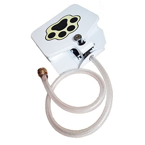 Brinquedo para Cães, Fonte de água Ativada Pela Pata para Cães e Gatos Dispensador Automático de águ