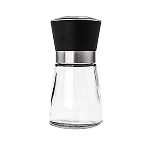Lidylinashop Moulin Poivre Salieres et poivrieres Noir Moulin à Poivre Sel et Poivre moulins Moulin à Poivre électrique Huiliers sel et Poivre 13.5X6.5,Black Cover