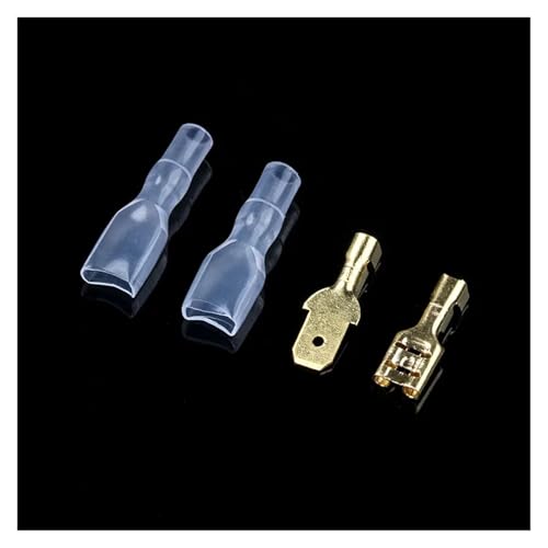 Connecteurs de pelle dorés en kit assorti pour électricien - 4