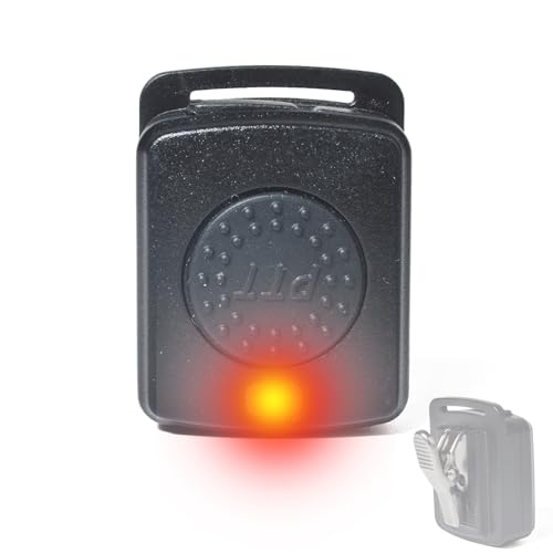 Bluetooth Push to Talk Button, Wireless Lapel Clip PTT, Instant One-Touch Communication for iOS/Android Smartphones Zello App, Type-C Charge for Hiking, Security, Service Teams