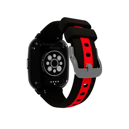 Miniatura 2 de Savefamily Iconic Plus 2 Reloj Inteligente Niño Con Localizador Gps, Llamada, Vídeo, Ia, Botón Sos, Whatsapp, Spotify, Medidor De Temperatura Sim Incluida - Modelo Streamer