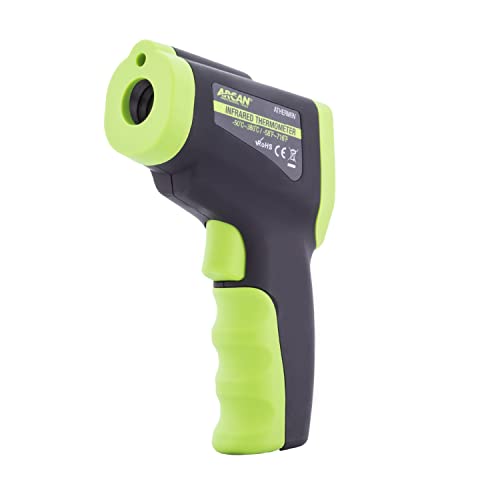 ARCAN 9-Volt Battery Powered Infrared Thermometer with Digital Display (ATHERM9V)