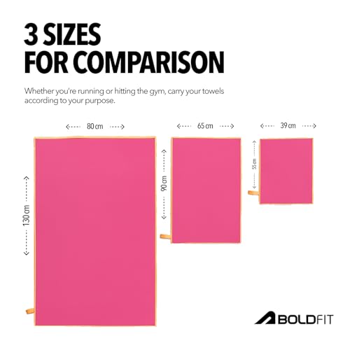 Image of Boldfit Microfiber Gym Towel for Men & Women Ultra Soft for Face Thin Quick Drying Lightweight Towel for Gym, Spa, Swimming, Sweat Absorbent for Men & Women Ultra Super Soft Lightweight Quick Drying
