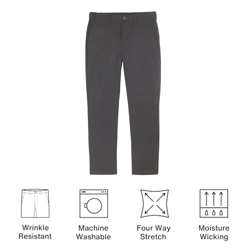 Mizzen+Main Men's Helmsman Chino Pant, Athletic Tapered Fit, Wrinkle-Resistant, Moisture Wicking, Four-Way Stretch2