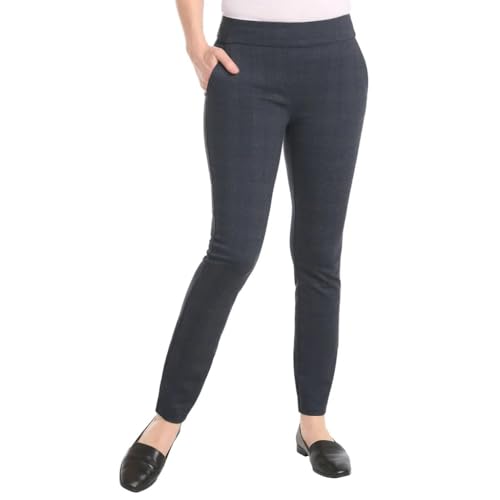 Image of Dalia Women's Pull-On Ponte Pant, Mid-Rise Narrow Leg