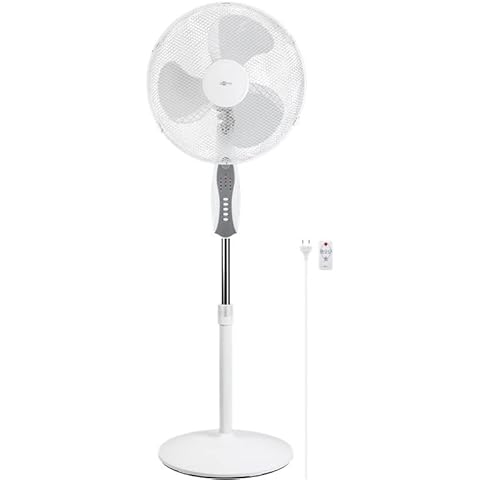 goobay 59509 Leiser Standventilator Ø 40 cm mit Fernbedienung Cover