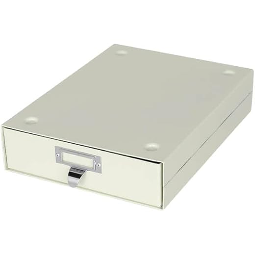 Dulton Stackable Drawer Ivory 73mm