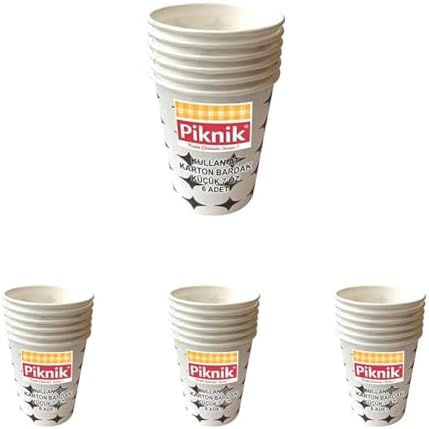 Piknik Kullan At Karton Bardak 7 Oz 6'lı 1483 4lü paket