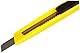 TIPTOP OFFICE Cuttermesser Standard, 9mm, Gelb