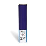 Craftables Purple Vinyl Roll - Permanent, Adhesive, Glossy & Waterproof | 12" x 10' | for Crafts, Cr