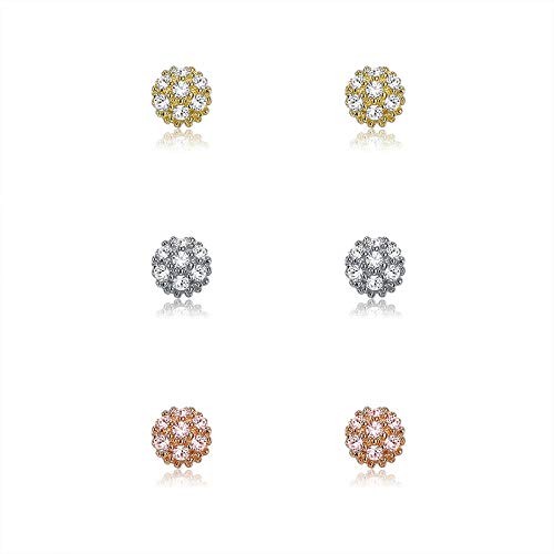 Bijoux d'oreilles argent 925 de haute qualité ornés d'un cœur rouge en perle fine
