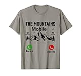 Photo Gallery the mountains mobile - escursionista - camper - campeggio maglietta Photo Gallery the mountains mobile - escursionista - camper - campeggio maglietta