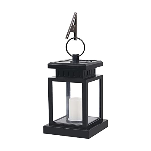 Lampe de camping solaire amovible avec suspension pratique pour paysage de pelouse