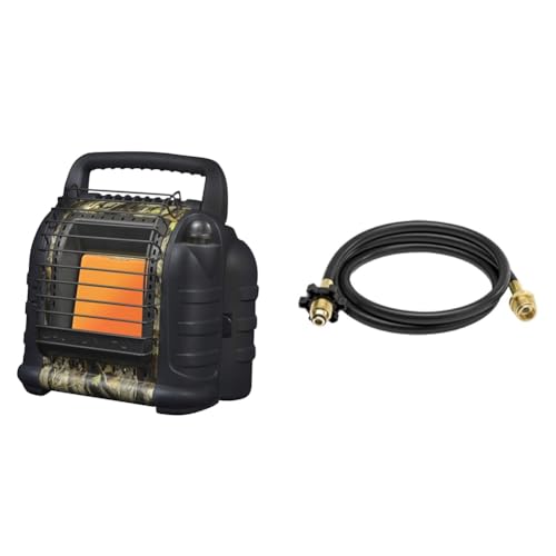 Image of Mr. Heater MH12HB Hunting Buddy Portable Space Heater, Camouflage & Buddy Series Hose Assembly - 10-ft., Model# F273704